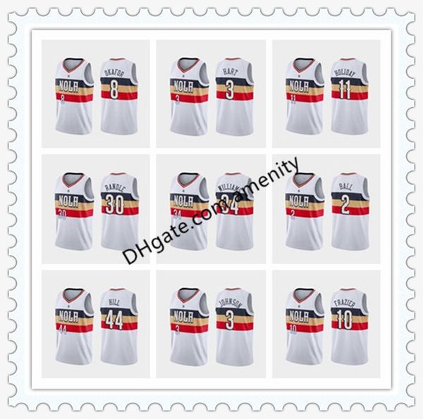 men new orleans pelicans holiday 23 davis 21 miller basketball jerseys jrue anthony darius 8 jahlil okafor white earned jersey, Black
men new orleans pelicans holiday 23 davis 21 miller basketball jerseys jrue anthony darius 8 jahlil okafor white earned jersey, Black