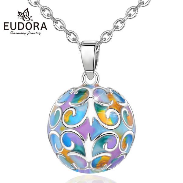 eudora sweet macaron cake color harmony ball necklace music mexican ball maternity jewelry elegant pendant for newborn baby mom, Silver
eudora sweet macaron cake color harmony ball necklace music mexican ball maternity jewelry elegant pendant for newborn baby mom, Silver
