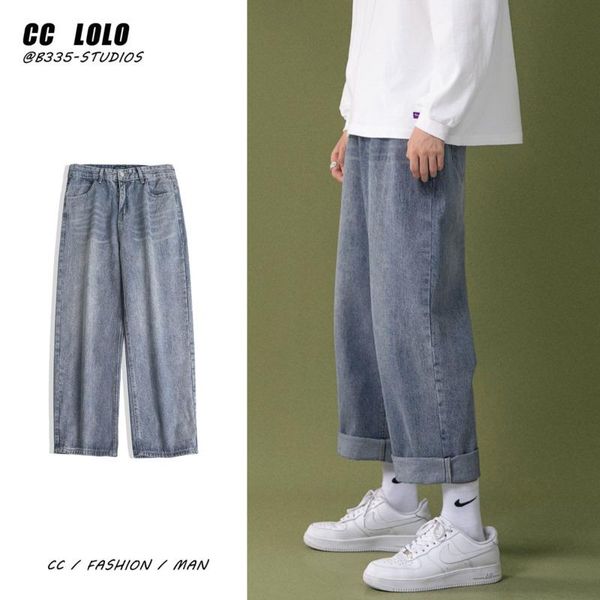 men's jeans wide-leg fashion casual retro blue men streetwear wild loose hip-hop korean straight denim trousers mens s-2xl
men's jeans wide-leg fashion casual retro blue men streetwear wild loose hip-hop korean straight denim trousers mens s-2xl