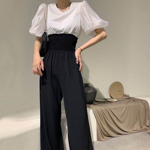 j9beg z.a pants pantst-shirt casual pantswomen's clothing 20202 summer new casual wide bubble sleeve high t-shirt loose neck leg round, Gray
j9beg z.a pants pantst-shirt casual pantswomen's clothing 20202 summer new casual wide bubble sleeve high t-shirt loose neck leg round, Gray