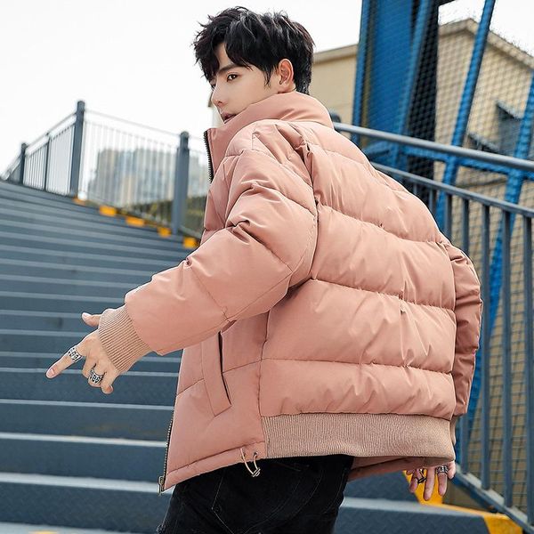 Shang 2021 new winter short down jacket men's popular thickened bread jacket Korean men's cardigan thickened, Black;brown
Shang 2021 new winter short down jacket men's popular thickened bread jacket Korean men's cardigan thickened, Black;brown