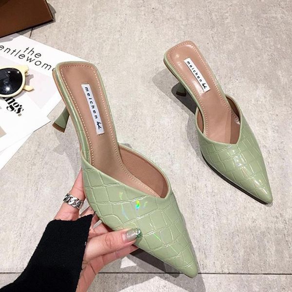 slippers pointed toe high heel sandals woman shoes sandalias 2021 summer zapatos de mujer1, Black
slippers pointed toe high heel sandals woman shoes sandalias 2021 summer zapatos de mujer1, Black