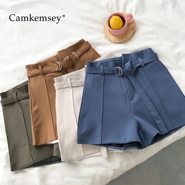 camkemsey korean summer suit shorts women fashion solid brief design lady work office casual high waist wide leg shorts y200403, White;black 
camkemsey korean summer suit shorts women fashion solid brief design lady work office casual high waist wide leg shorts y200403, White;black
