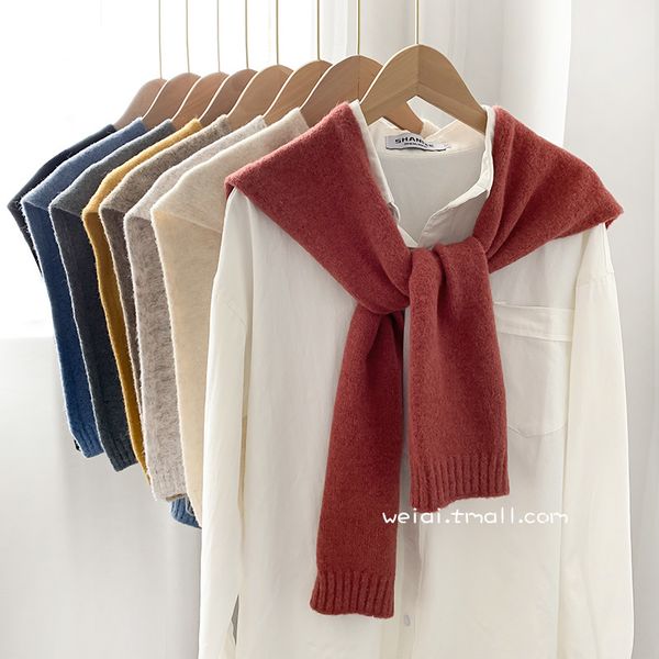 thickened shawl women's autumn winter korean version can be used with decorative sweater, knitted wool scarf and neck, Blue;gray
thickened shawl women's autumn winter korean version can be used with decorative sweater, knitted wool scarf and neck, Blue;gray