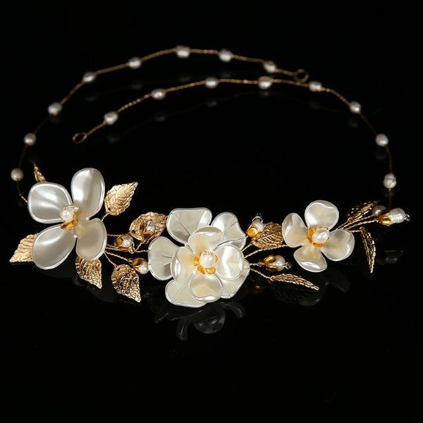 new fashion crystal pearl hair with wedding headdress retro pearl bridal headdress gold wreath handmade ribbon headband jewelry, Golden;silver
new fashion crystal pearl hair with wedding headdress retro pearl bridal headdress gold wreath handmade ribbon headband jewelry, Golden;silver