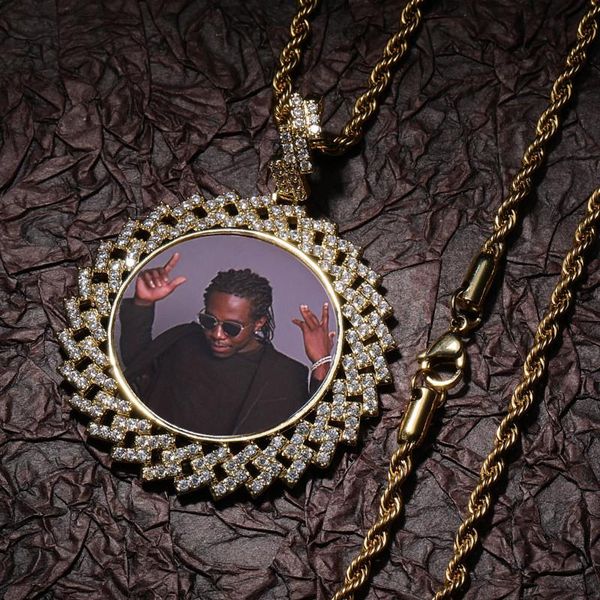 custom memory p round medallions necklace diy pendant 4mm tennis chain rope chain gold silver iced out cubic zirconia hip hop jewelry
custom memory p round medallions necklace diy pendant 4mm tennis chain rope chain gold silver iced out cubic zirconia hip hop jewelry