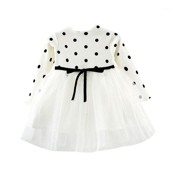 girl's dresses autumn arrival polka dot stitching yarn princess dress girls long sleeve cute and beautiful belt sweater1, Red;yellow
girl's dresses autumn arrival polka dot stitching yarn princess dress girls long sleeve cute and beautiful belt sweater1, Red;yellow