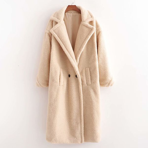 2021 new autumn winter women teddy jackets sleeves double breasted female long thick warm cashmere jacket casual girls streetwear eo3x, Black
2021 new autumn winter women teddy jackets sleeves double breasted female long thick warm cashmere jacket casual girls streetwear eo3x, Black