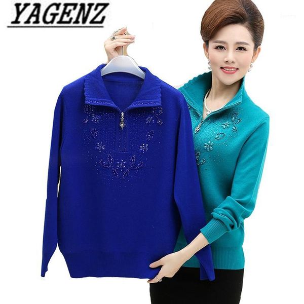 large size middle-aged women's pullover sweaters slim warm long sleeves knit sweater lady autumn winter pullover casual 4xl1, White;black
large size middle-aged women's pullover sweaters slim warm long sleeves knit sweater lady autumn winter pullover casual 4xl1, White;black