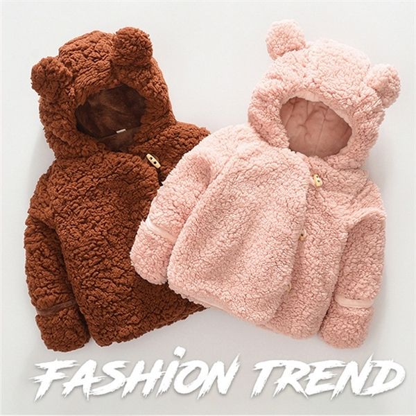 0-3y baby girl clothes autumn winter fashion solid color baby jacket infants boy hooded plush bear coats children warm outerwear q1119, Blue;gray
0-3y baby girl clothes autumn winter fashion solid color baby jacket infants boy hooded plush bear coats children warm outerwear q1119, Blue;gray