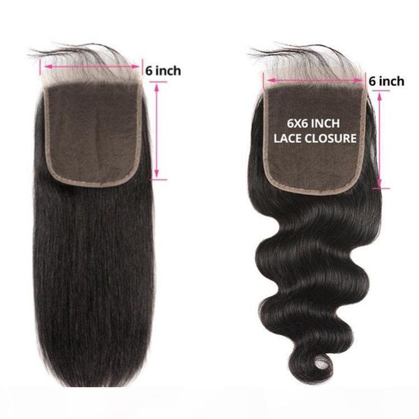 virgin brazilian human hair 6x6 lace closure straight body wave swiss lace remy human hair extensions, Black;brown
virgin brazilian human hair 6x6 lace closure straight body wave swiss lace remy human hair extensions, Black;brown
