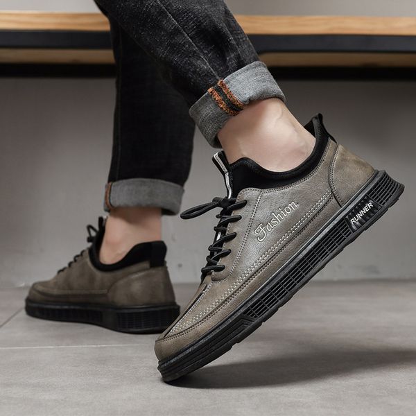 2020 new cross-border sneakers mens autumn and winter new shoes fashion brand shoes mens business casual fashion all-matching class ii luban, Black
2020 new cross-border sneakers mens autumn and winter new shoes fashion brand shoes mens business casual fashion all-matching class ii luban, Black