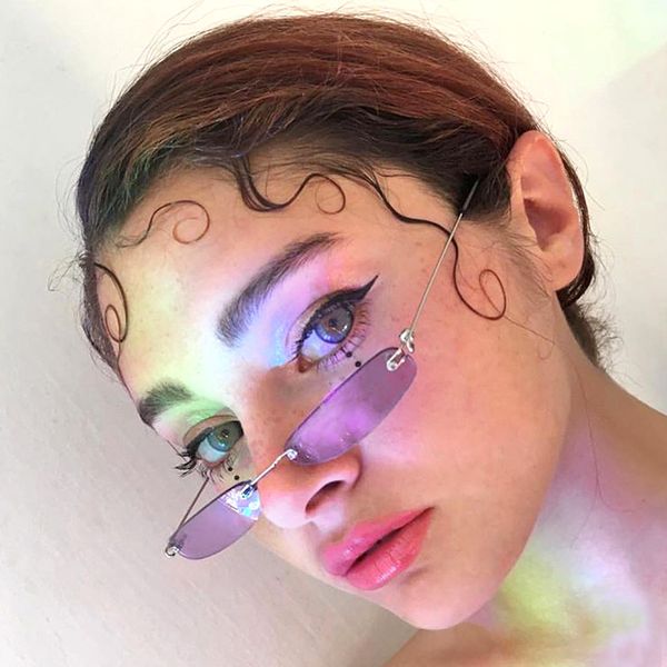 yuansufeng rimless female korean hip hop narrow ins small frame net red street p sunglasses, White;black
yuansufeng rimless female korean hip hop narrow ins small frame net red street p sunglasses, White;black