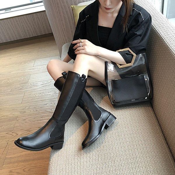 boots autumn and winter korean version of large size women's explosion models sleeve high tube fashion, Black
boots autumn and winter korean version of large size women's explosion models sleeve high tube fashion, Black