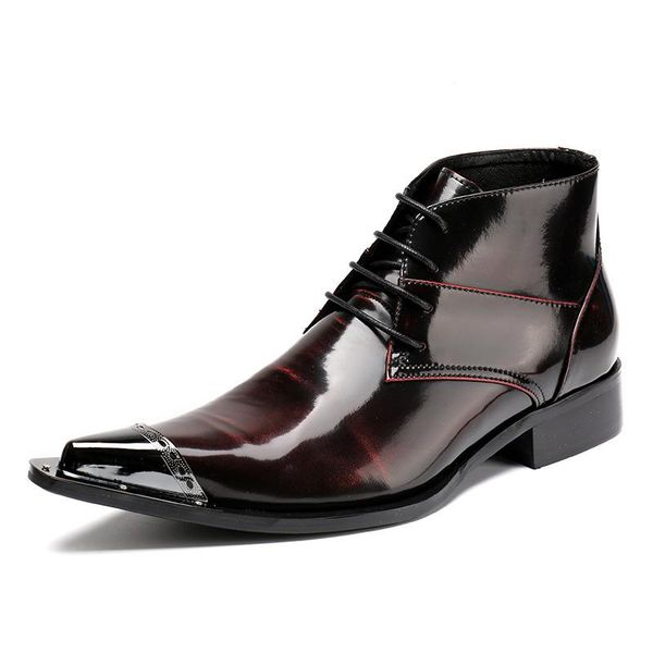 короткие сапоги обуви botas masculina burgundy корова кожа железный lace лян pi cowboy остроконечные toe голеностопного из натуральной кожи, Black
короткие сапоги обуви botas masculina burgundy корова кожа железный lace лян pi cowboy остроконечные toe голеностопного из натуральной кожи, Black