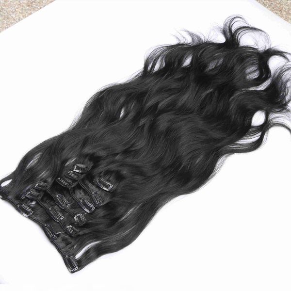 body wave clip ins hair extension 7 pcs set natural color clip ins human remy hair clip in human hair extension full head, Black;brown
body wave clip ins hair extension 7 pcs set natural color clip ins human remy hair clip in human hair extension full head, Black;brown