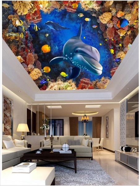 3d wallpaper custom 3d ceiling wallpaper murals mediterranean murals underwater world aquarium dolphin zenith ceiling1
3d wallpaper custom 3d ceiling wallpaper murals mediterranean murals underwater world aquarium dolphin zenith ceiling1