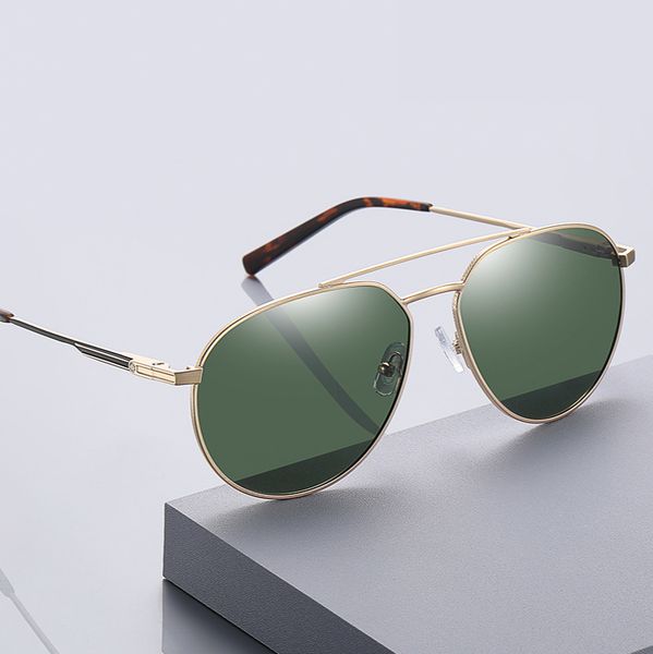 men sunglasses polarized metal aviation frame fashion rays brand designer sun glasses spring-leg goggle uv400, White;black
men sunglasses polarized metal aviation frame fashion rays brand designer sun glasses spring-leg goggle uv400, White;black