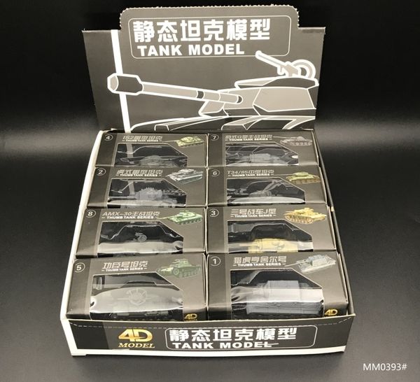 1/144 4d finished leopard tiger-type t34 main battle thumb tank military model toy 8pcs/set
1/144 4d finished leopard tiger-type t34 main battle thumb tank military model toy 8pcs/set