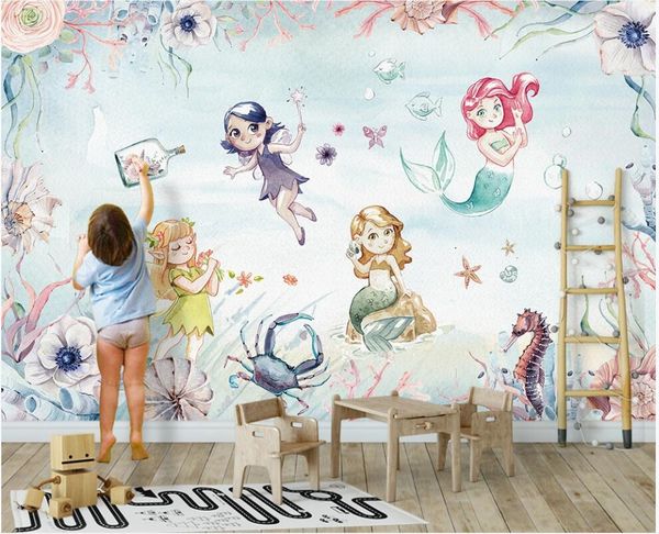 custom p mural on the wall 3d wallpaper cute elf mermaid girl kids room home decor 3d wall muals wall paper for walls 3 d in rolls
custom p mural on the wall 3d wallpaper cute elf mermaid girl kids room home decor 3d wall muals wall paper for walls 3 d in rolls