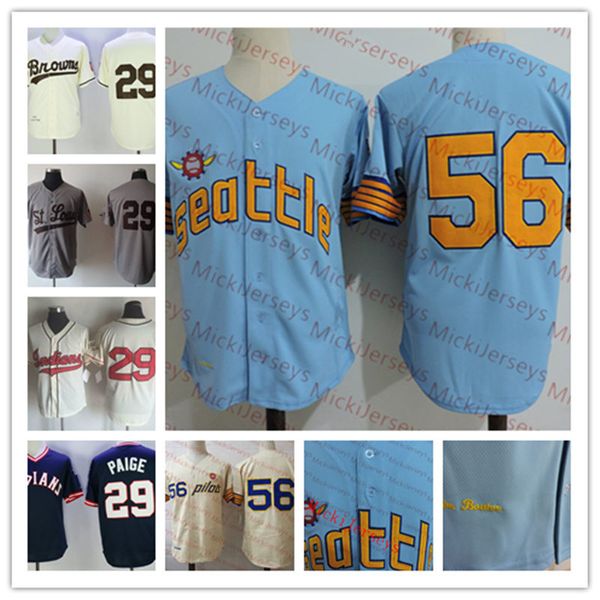 mens 1953 #29 satchel paige st. louis browns jersey stitched blue cream 1969 #56 jim bouton seattle pilots baseball jersey s-3xl, Black
mens 1953 #29 satchel paige st. louis browns jersey stitched blue cream 1969 #56 jim bouton seattle pilots baseball jersey s-3xl, Black
