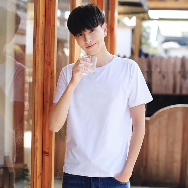 2020 brand summer new men's t shirt cotton short-sleeved t-shirt for male casual, White;black
2020 brand summer new men's t shirt cotton short-sleeved t-shirt for male casual, White;black