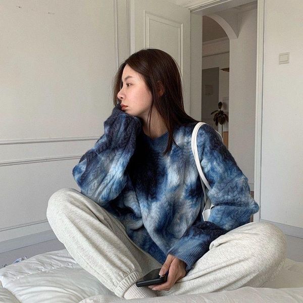 timis li causal tiedye twisted cardingan pullover sweater drop shoulder o neck autumn winter women knitted with koreanstyle, White;black
timis li causal tiedye twisted cardingan pullover sweater drop shoulder o neck autumn winter women knitted with koreanstyle, White;black