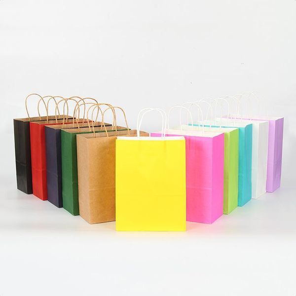 gift wrap 10pcs multicolor paper bag with handles 21x15x8cm diy multifunction festival wedding party kraft bags1
gift wrap 10pcs multicolor paper bag with handles 21x15x8cm diy multifunction festival wedding party kraft bags1
