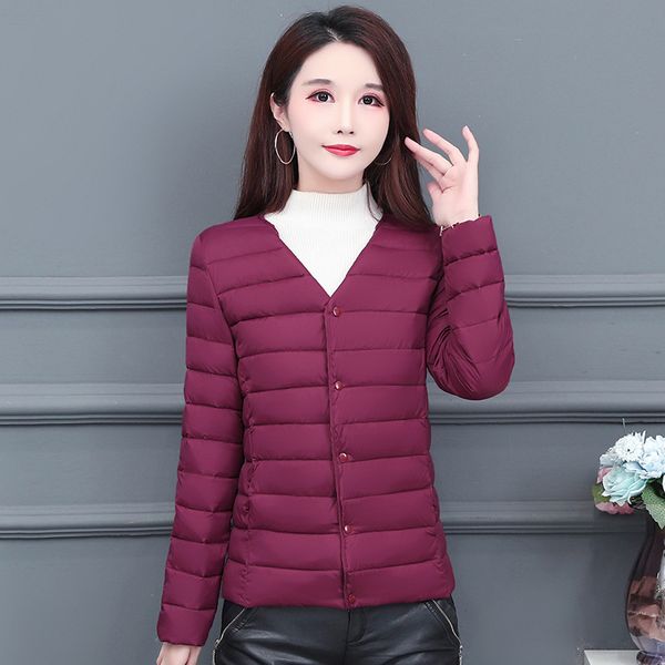 2020 new korean version of light down cotton-padded jacket round neck v-neck liner female slim short long sleevex1016, Black;brown
2020 new korean version of light down cotton-padded jacket round neck v-neck liner female slim short long sleevex1016, Black;brown