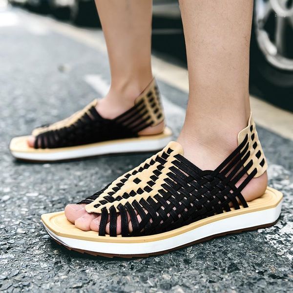 sandals summer for men comfortable durable casual braided breathable wear-resistant shoes1, Black
sandals summer for men comfortable durable casual braided breathable wear-resistant shoes1, Black