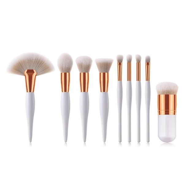 9pcs fat pier cosmetic makeup brushes foundation blush powder eyeshadow eyebrow brush set classic tools kit
9pcs fat pier cosmetic makeup brushes foundation blush powder eyeshadow eyebrow brush set classic tools kit