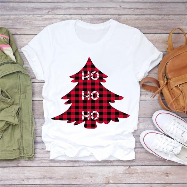 women t shirts printing plaid tree festival cute snow winter christmas print lady womens graphic t shirt female tee shirt, White
women t shirts printing plaid tree festival cute snow winter christmas print lady womens graphic t shirt female tee shirt, White