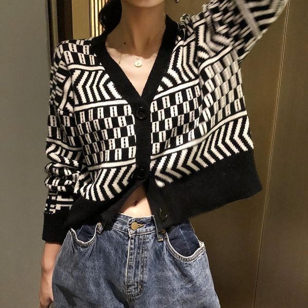 knitted cardigan women's spring and wear coat sweatersweater sweater korean black v-neck short lazy autumn loose autumn coat 9elvf, White;black
knitted cardigan women's spring and wear coat sweatersweater sweater korean black v-neck short lazy autumn loose autumn coat 9elvf, White;black