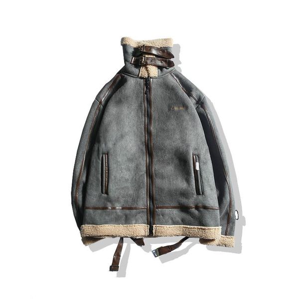women's jackets fashion lamb wool coat female 2021 winter women loose bf bike outerwear short thick padded jacket suit g664, Black;brown
women's jackets fashion lamb wool coat female 2021 winter women loose bf bike outerwear short thick padded jacket suit g664, Black;brown