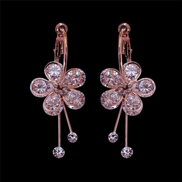 wholesale 1pair women stainless steel zircon earrings rose gold/silver plated crystal flowers drop earrings for wedding lxe1007
wholesale 1pair women stainless steel zircon earrings rose gold/silver plated crystal flowers drop earrings for wedding lxe1007