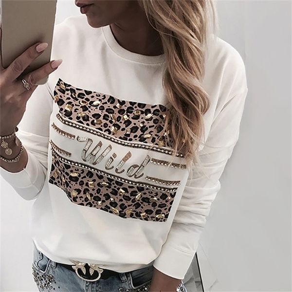 white jumper womens casual leopard sweatshirt autumn long sleeve new female reinstone letter printed hoodie pullovers d30 201216, Black
white jumper womens casual leopard sweatshirt autumn long sleeve new female reinstone letter printed hoodie pullovers d30 201216, Black