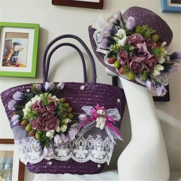 lace rattan bag beach women woven handmade flower straw bag large totes women's handbags ladies woven and sun hat 4 colors
lace rattan bag beach women woven handmade flower straw bag large totes women's handbags ladies woven and sun hat 4 colors
