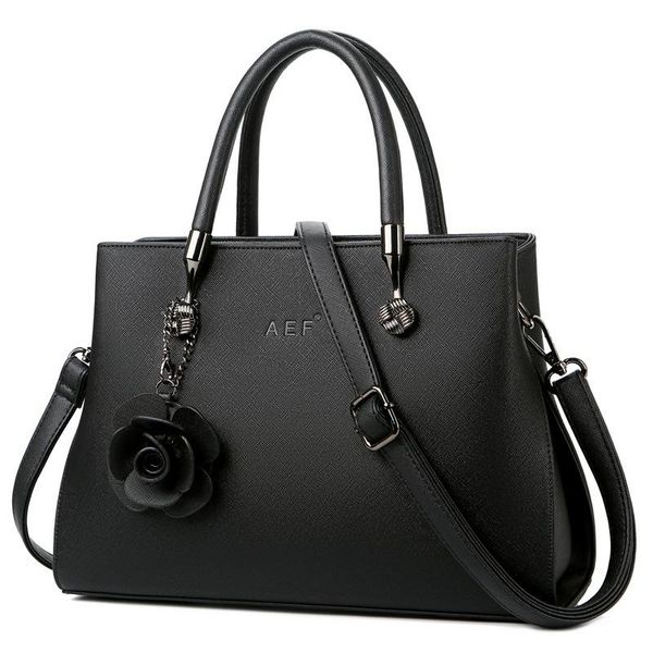 middle-aged handbag flower pendant simple atmosphere portable mother bag bags for women
middle-aged handbag flower pendant simple atmosphere portable mother bag bags for women