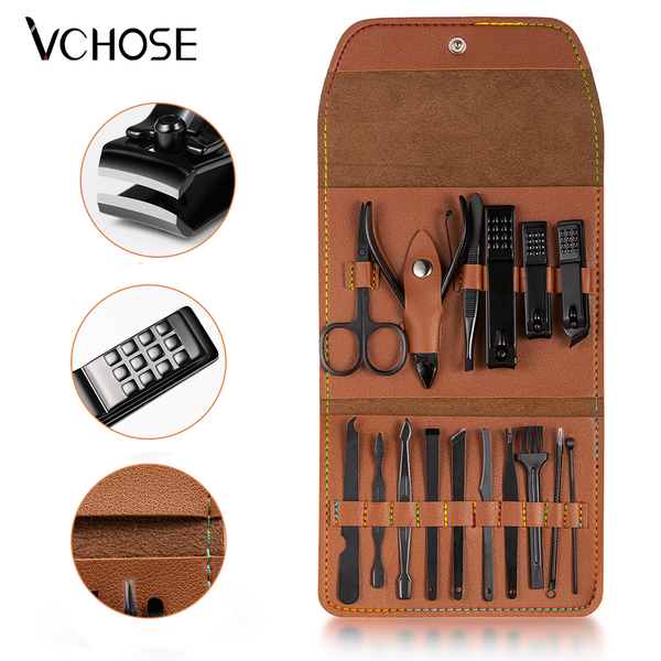 stainless manicure set nail care tools with sharp file tweezers cutter earpick cuticle scissors pedicure kit clippers
stainless manicure set nail care tools with sharp file tweezers cutter earpick cuticle scissors pedicure kit clippers