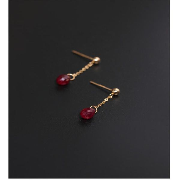 dangle & chandelier daimi faceted ruby earrings women's day gemstones genuine yellow 18k gold short section color bow ear line gift, Silver
dangle & chandelier daimi faceted ruby earrings women's day gemstones genuine yellow 18k gold short section color bow ear line gift, Silver