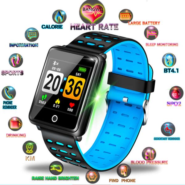 lige - men's women's sports smart watch, heart rate blood prsure control device, with box, suitable for ios and android, brand
lige - men's women's sports smart watch, heart rate blood prsure control device, with box, suitable for ios and android, brand