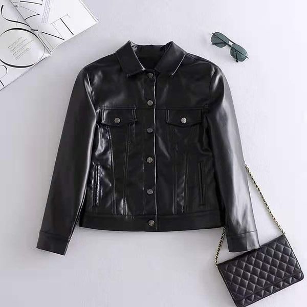 2020 european and american autumn new locomotive clothing pu short leather jacket, Black;brown
2020 european and american autumn new locomotive clothing pu short leather jacket, Black;brown