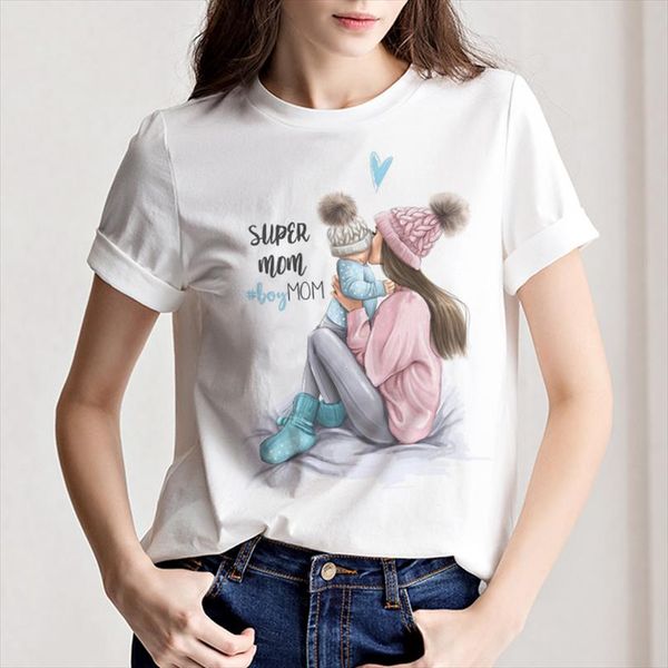 mothers love print female t shirt son and mom summer t shirt women super mom vintage harajuku graphic tee shirt femme, White
mothers love print female t shirt son and mom summer t shirt women super mom vintage harajuku graphic tee shirt femme, White