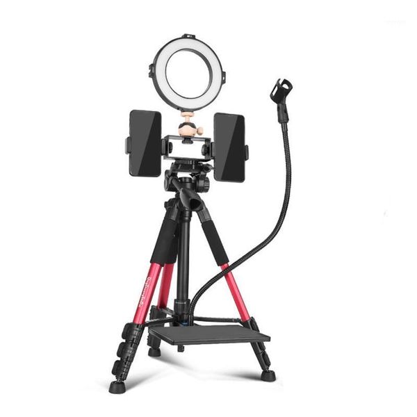 tripods professional live stream phone tripod with ring light holder microphone clip for youtube tiktok vlogging camera video live1
tripods professional live stream phone tripod with ring light holder microphone clip for youtube tiktok vlogging camera video live1