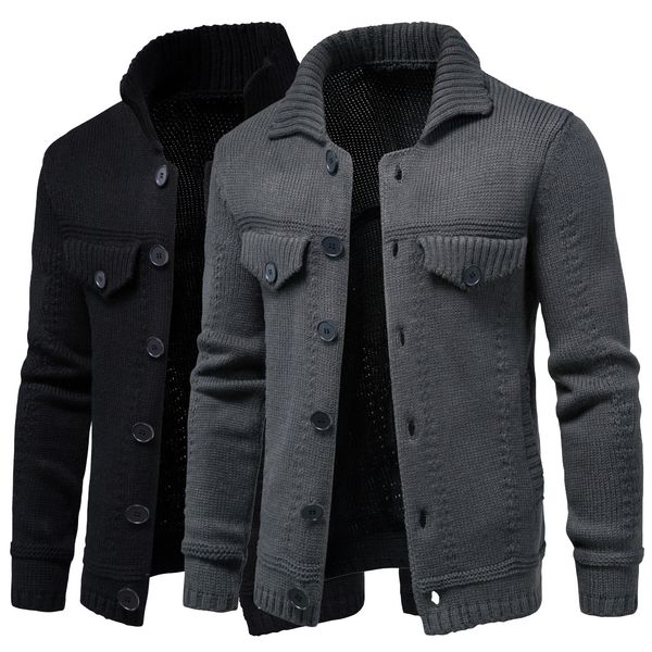 designer mens knitted cardigan sweaters lapel winter wool jumper simple slim fit sweatshirt for men casual sweater coat jacket pullover, White;black
designer mens knitted cardigan sweaters lapel winter wool jumper simple slim fit sweatshirt for men casual sweater coat jacket pullover, White;black