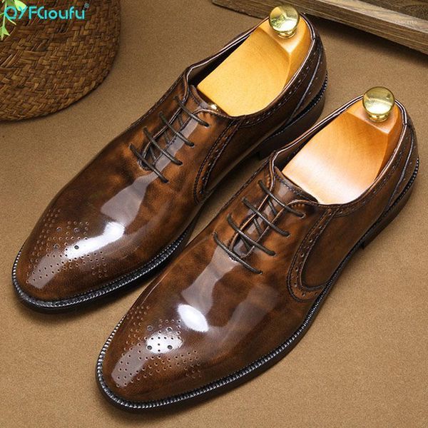 qyfcioufu patent leather men dress shoes comfortable genuine leather male shoes lace-up business wedding formal flats for men1, Black
qyfcioufu patent leather men dress shoes comfortable genuine leather male shoes lace-up business wedding formal flats for men1, Black