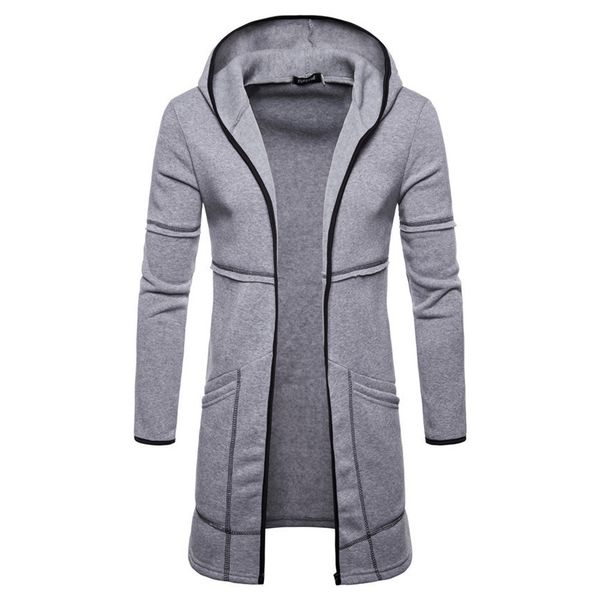 men's sportswear fashion mens hooded solid trench coat cardigan long sleeve outwear blouse jacket manteau, Black;brown
men's sportswear fashion mens hooded solid trench coat cardigan long sleeve outwear blouse jacket manteau, Black;brown