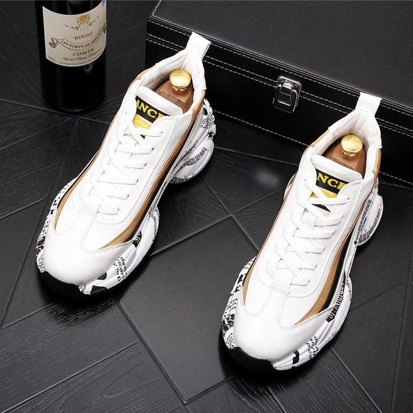 2020 new fashion men's comfortable lace-up casual flats shoes male designer prom dress platform loafers shoes clunky sneaker, Black
2020 new fashion men's comfortable lace-up casual flats shoes male designer prom dress platform loafers shoes clunky sneaker, Black