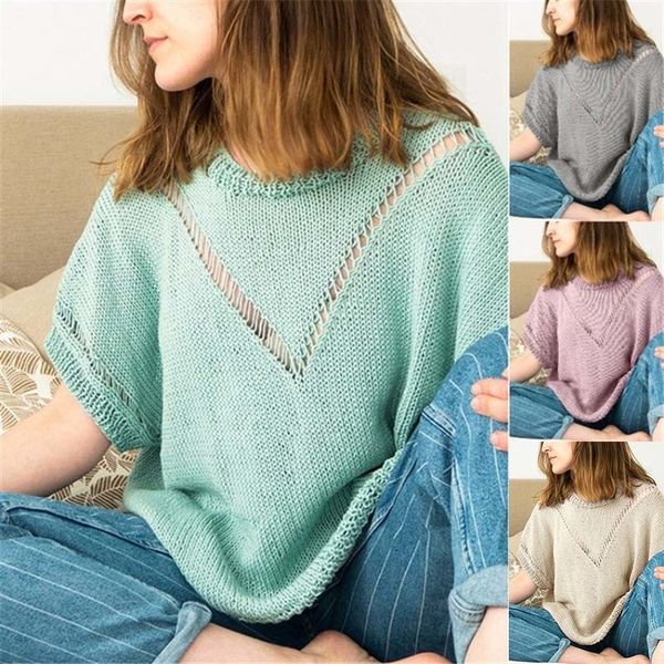 women hollow out sweater autumn summer o neck short sleeve loose thin sweater 2020 ladies perspective sweater, White;black
women hollow out sweater autumn summer o neck short sleeve loose thin sweater 2020 ladies perspective sweater, White;black