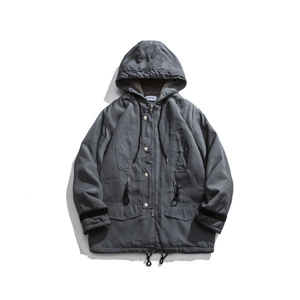 2021 new fashion multi-pocket loose-style working clothes with hood quilted cotton jacket in ycyn, Black
2021 new fashion multi-pocket loose-style working clothes with hood quilted cotton jacket in ycyn, Black